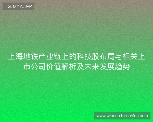 上海地铁产业链上的科技股布局与相关上市公司价值解析及未来发展趋势